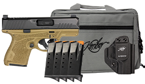 KIMBER R7 MAKO FDE OR 9MM KDC BUNDLE 10RD - Pistols